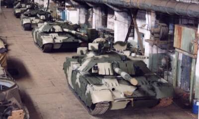 Украинский танк Т-84 проходит испытания в США