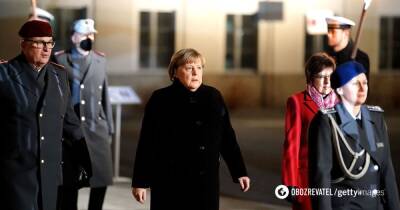 Меркель церемония прощания: политика провожали под музыку украинского композитора - видео