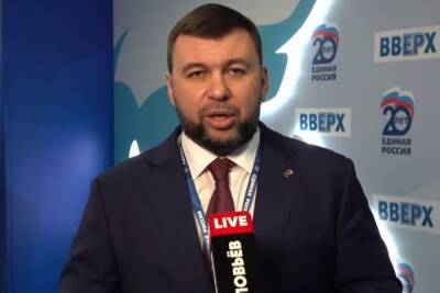 Пушилин заявил о невозможности существования Донбасса в политическом пространстве Украины