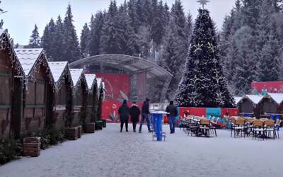 Отдых в условиях карантина: горнолыжные курорты в Украине начали принимать туристов по новым правилам