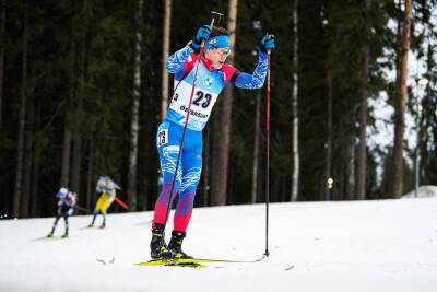 Бронзовый финиш Латыпова в эстафете на этапе Кубка мира в Эстерсунде. ВИДЕО