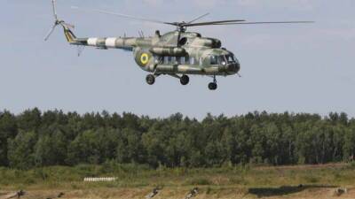 Украинский военный вертолет нарушил белорусскую границу