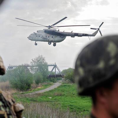 Украинский военный вертолет Ми-8 во время учений нарушил государственную границу Белоруссии