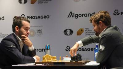 Без шансов на обострение: Непомнящий не смог отыграться в седьмой партии с Карлсеном за шахматную корону