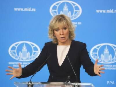 Захарова заявила, что страны Запада вводят санкции против Беларуси, чтобы создать "предпосылки для революции"