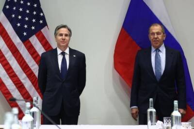 Bloomberg: Лавров и Блинкен поспорили из-за Киева