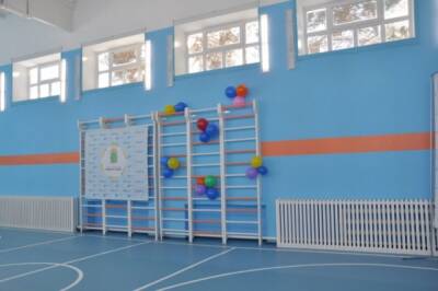 В Хабаровском крае отремонтировали спортивный зал в школе