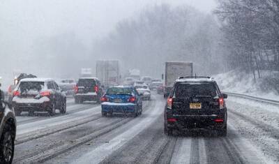 Бездействие Смольного во время снегопада привело к ужасному затору на Московском шоссе