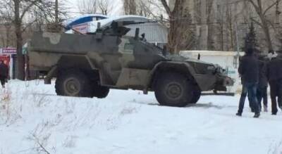 В двух южных городах Украины замечено передвижение военной техники. ФОТО