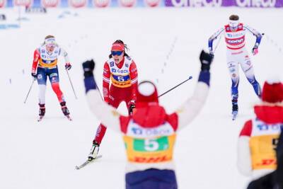 Лыжница Степанова прокомментировала победу в эстафете