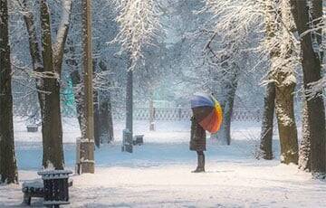 В понедельник в Беларуси ожидается до -10 °С