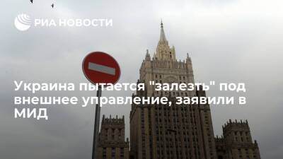 Замглавы МИД Грушко: Украина пытается "залезть" под внешнее управление "больших кураторов"
