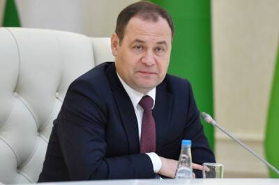 Премьер Белоруссии анонсировал ответные меры против западных санкций