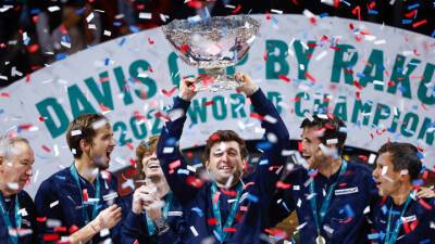 Сборная России по теннису в третий раз в истории завоевала Кубок Дэвиса
