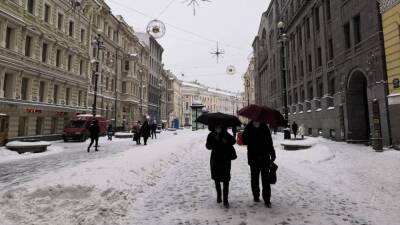 Минувшая ночь стала самой холодной с начала зимы в Петербурге