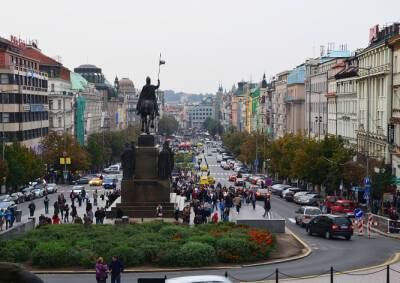 Названы самые загруженные пешеходные улицы Праги