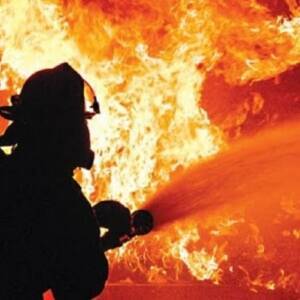 В Васильевском районе во время пожара погиб 42-летний мужчина