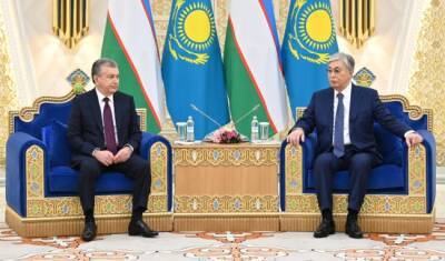 Президент Казахстана встретился с президентом Узбекистана