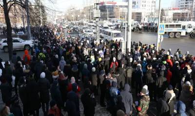 В Челябинске полиции закрыла дело о перекрытии дорог во время протестной акции 31 января