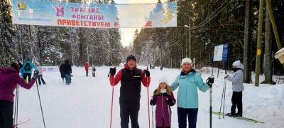 На трассе «Фонтаны» открыли новый лыжный сезон