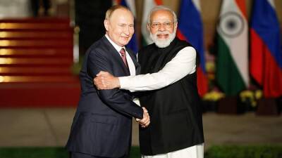 Путин назвал Индию великой державой с дружественным народом