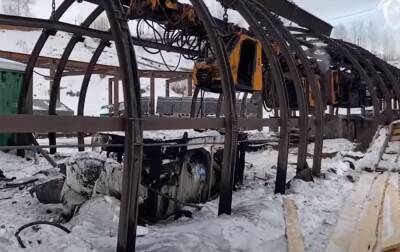 Появились кадры с места трагедии на шахте в Кузбассе, где погибло больше 50 человек