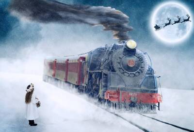 В Петербург 8 декабря приедет поезд Деда Мороза