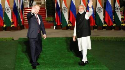 Путин отметил сотрудничество России и Индии в сфере энергетики и высоких технологий