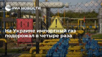 Импортный газ на Украине за год подорожал до 730,6 доллара за тысячу кубометров