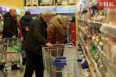 Стоимость минимального набора продуктов в Коми достигла 5600 рублей