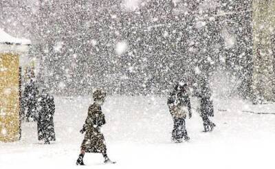 На Москву надвигается мощный снегопад