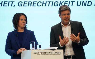 В Германии "зеленые" проголосовали за создание коалиции
