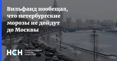 Вильфанд пообещал, что петербургские морозы не дойдут до Москвы