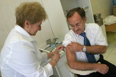 Названо число прошедших вакцинацию от гриппа россиян