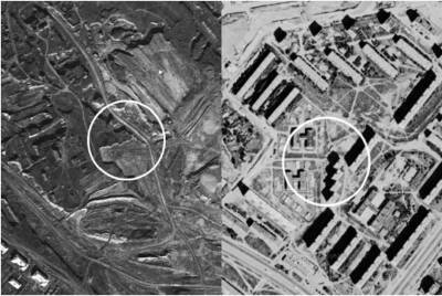Опубликованы космические снимки Новосибирска 1965-го и 1979-го годов со спутников США