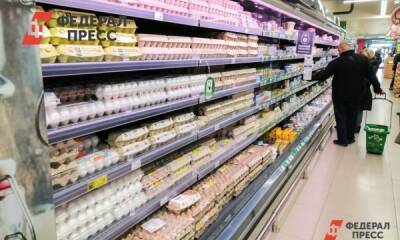 Цена десятка яиц в Тюменской области приближается к ста рублям