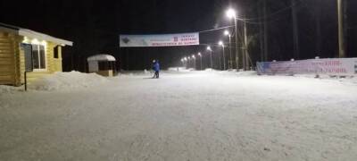 Стало известно, почему не загорелись фонари на лыжной трассе в Петрозаводске