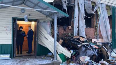 Мужчину госпитализировали после взрыва газа в доме под Новосибирском