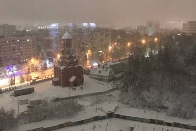 Брянскую область за ночь завалило снегом