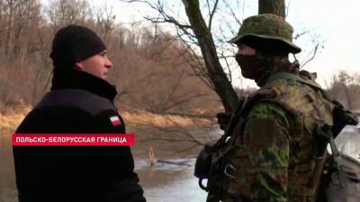 На польско-белорусскую границу прибыли эстонские военные, они помогут с ремонтом заграждений