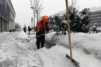 Высота снежного покрова в Москве подросла до 13 см
