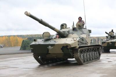 "Рособоронэкспорт" готов продать Индии технологии производства танка "Спрут"