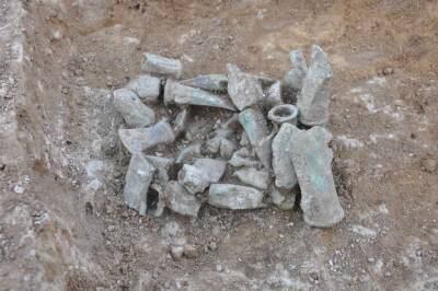 В Англии девочка обнаружила клад, которому более 3000 лет (Фото)