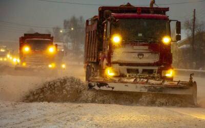 60 единиц спецтехники будет дежурить на нижегородских трассах в снегопад