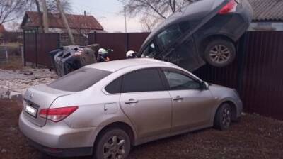 В Пензенском районе произошло ДТП с тремя автомобилями - penzainform.ru - район Пензенский