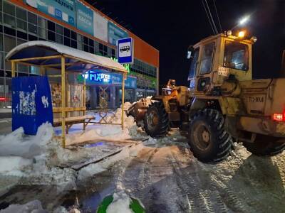 Сколько кубометров снега вывезли за сутки в Сыктывкаре