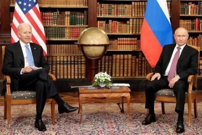 Начались переговоры Владимира Путина и Джо Байдена