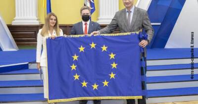 Киев наградили Почетным Знаменем от Совета Европы ко Дню самоуправления, — Кличко