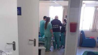 Подключенная к кислороду пациентка больницы "Асаф ха-рофе" закурила в палате и чуть не взорвалась