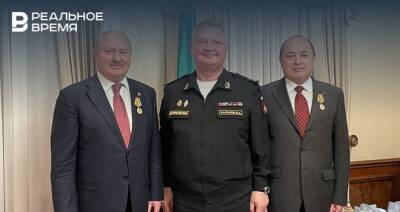Равиля Ахметшина наградили медалью «За вклад в укрепление обороны РФ»